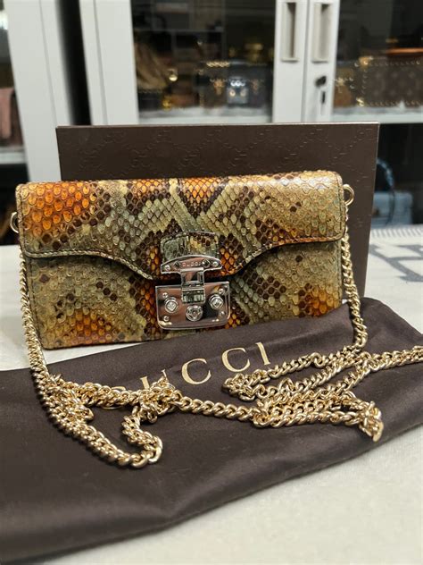 gucci python wallets